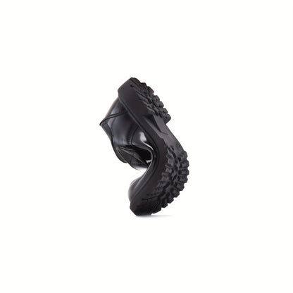 Boys' Preppy School Shoes Soft Sole Lightweight Black
