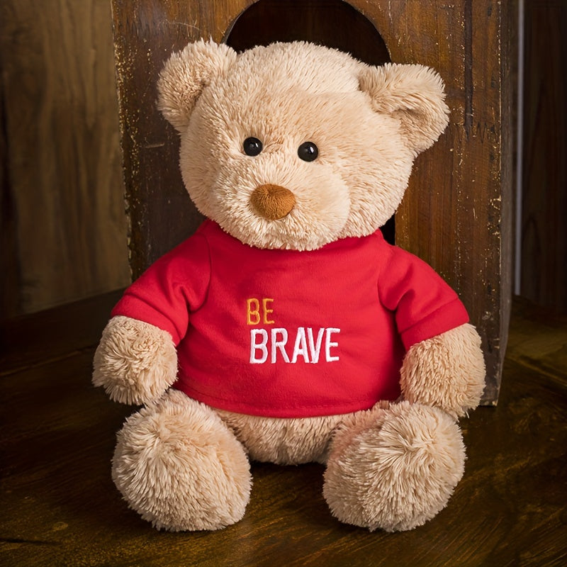 «Միայն որովհետև ես քեզ սիրում եմ» փափուկ արջուկ՝ հանվող մարզաշապիկով - Գրկախառնվող, լցոնված, հարմար է երեխաների, ծննդյան օրերի, քնելու և գրկախառնվելու համար - փափուկ արջուկներ՝ նվեր և