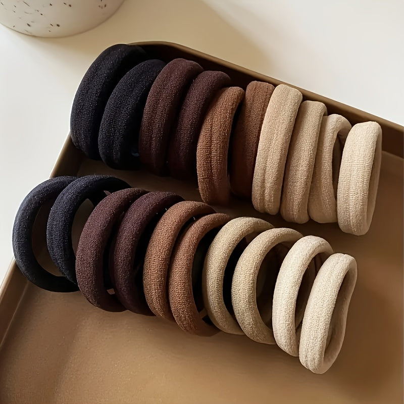 32-Piece Set of High Elasticity Hair Ties for Women