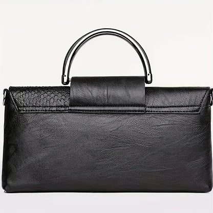 Կանացի սեքսուալ սև, կարգավորվող ժապավենով և անկանոն դիզայնով պայուսակ՝ կայծակաճարմանդով, բազմակողմանի՝ երեկույթների, հատուկ առիթների և առօրյա օգտագործման համար, անվտանգ կայծակաճարմանդով պայուսակ | Նուրբ դիզայն | Կարգավորվող ժապավենով ձեռքի պայուսակ