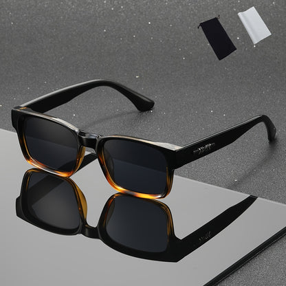 Vintage Square Men's Sunglasses UV400 Protection Unisex
