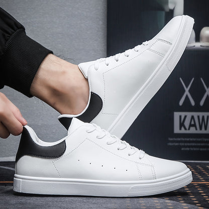 Men's Casual Minimalist Low-Top Sports Sneakers with Breathable Upper