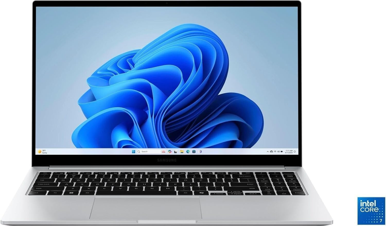 SAMSUNG Galaxy Book4 15.6" FHD Business Laptop 2024 PC, with Microsoft Office Lifetime License, Intel 10-Core 7-150U (Beats I7-1335U), 16GB RAM, 1TB SSD, Fingerprint Reader, Backlit KB, Win 11 Pro