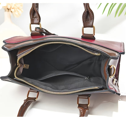 Personalized PU Leather Large Capacity Women’s Shoulder Bag Set