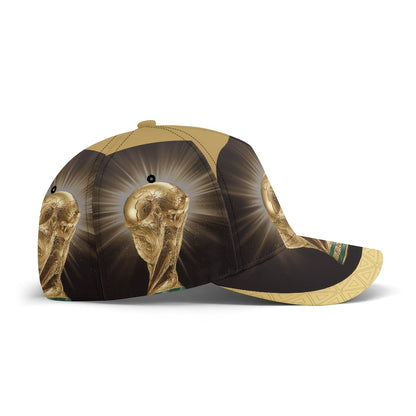 FIFA Official Adjustable Baseball Cap with Full-Print Flags