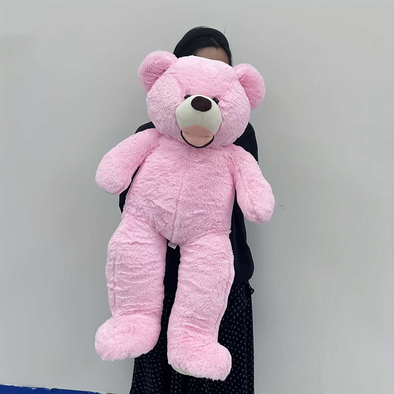 95Cm/37.4In Cartoon Plush Doll Large Bear Stuffed Toy Home Essentials Soft Plush Animals Big Bear Home Decor Party Adorable for Children Ideal Gift for Birthdays And Holidays