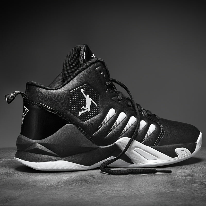 Breathable Men's Sports Basketball Shoes - Lightweight Non-Slip Sneakers for Running, Walking, and Training Couple Style Large Size Athletic Footwear Spring Summer Vacation Gift - ayq