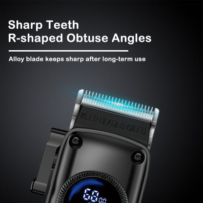 3pcs Professional Cordless Hair Clippers for Men, Includes Precision Hair Trimmer, Beard Trimmer T-Blade Detailer, Adjustable Cutting Lengths, Perfect Gift Set for Men Haircut, Beard, Ideal Gift for Men, Hair Clippers for Men