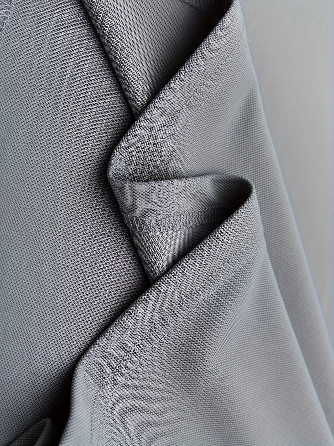 Men'S Comfortable POLO Shirt | Classic Button-Up Lapel Collar, Casual Style, Short Sleeve, Solid Color - ayq