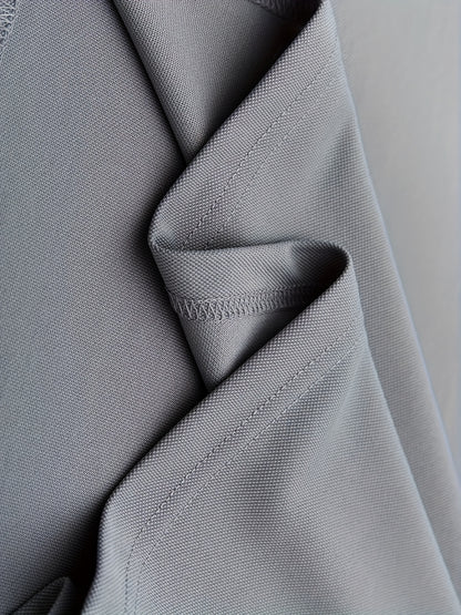 Men'S Comfortable POLO Shirt | Classic Button-Up Lapel Collar, Casual Style, Short Sleeve, Solid Color - ayq