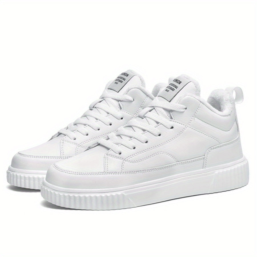 Men's & Unisex (for also) Winter-Ready High-Top Boots/Shoes with Thermal, -Slip Thick Sole &  Upper - Cold-Resistant Round Toe for snow, ice, and Casual Attire - Durable Casual Footwear (Compatible with boots)