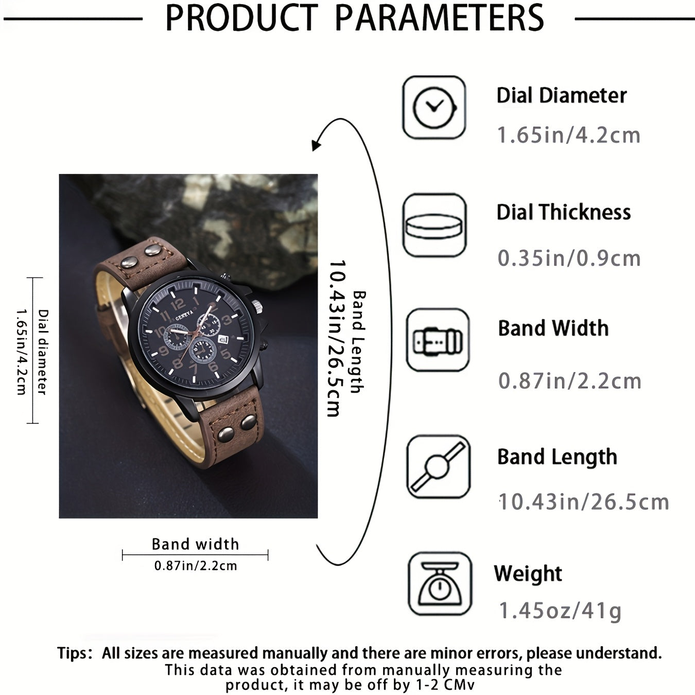 5pcs Men's Luxury Brown Watch & Accessory Gift Set - Elegant Quartz Watch with Matching Wallet, Pen, Keychain & Fashion Glasses for Dad, Business or Casual Outfits - Perfect Christmas, Father's Day Present (Sophisticated Time