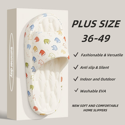 Unisex Comfortable EVA Slip-On Slippers for Indoor & Outdoor