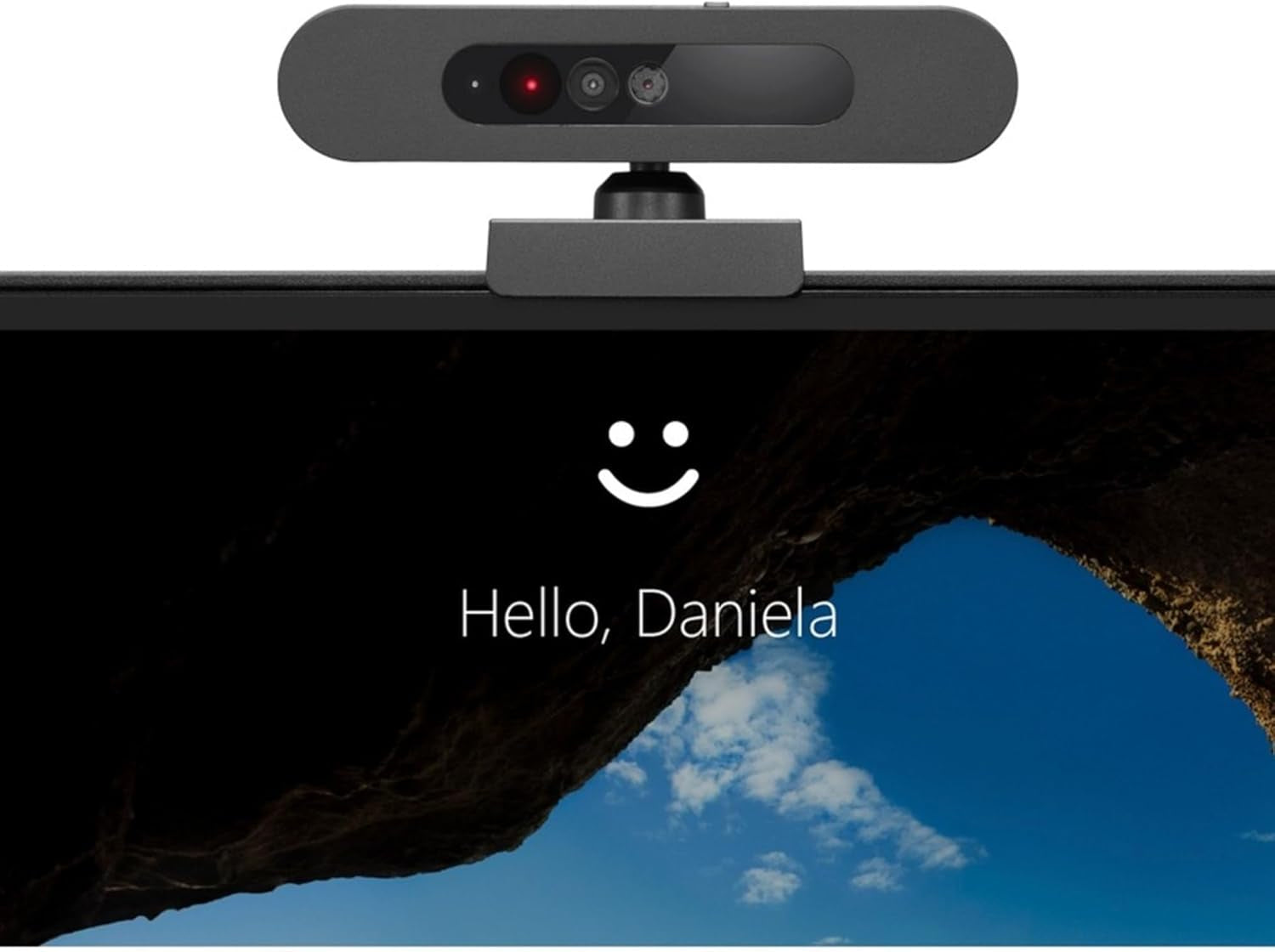 Lenovo 500 Full HD USB Webcam, Black