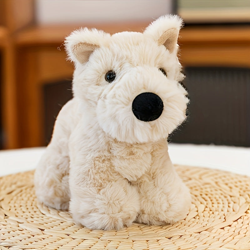 Փափուկ Ոսկեգույն Ռետրիվեր, Բասետ Հաունդ, Շնաուցեր, Ռոտվեյլեր, Պուդել, Արևմտյան Հայլենդս, Բիշոն՝ շան փափուկ խաղալիք, խաղալիք խաղալիք՝ շան տիկնիկ, շան փափուկ խաղալիք, փափուկ զարդարանք, կատարյալ նվեր Սուրբ Ծննդյան, Հելոուինի, ծննդյան օրվա համար