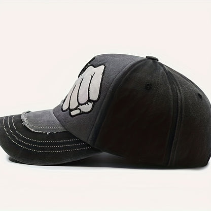 Unisex Vintage Cotton Baseball Cap for Spring and Summer