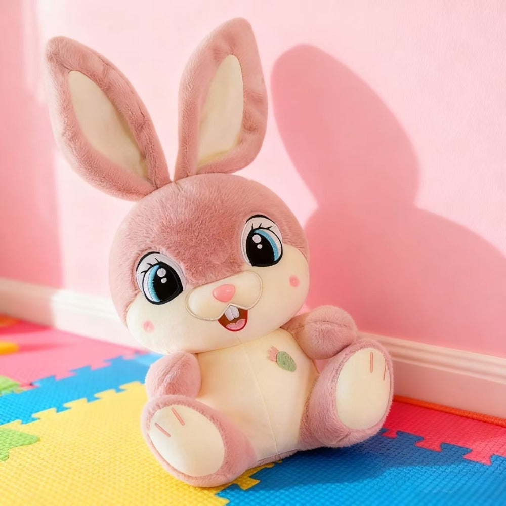 Հմայիչ և հաճելի փափուկ խաղալիքներ՝ ճագարների տեսքով՝ սահմանային նվերների համար, որոնք ներառում են մեծ աչքերով, սիրուն ճագարների տիկնիկներ, մուլտֆիլմային երկարականջ ճագարներ, որոնք կատարյալ են որպես ծննդյան և տոնական նվերներ աղջիկների համար։