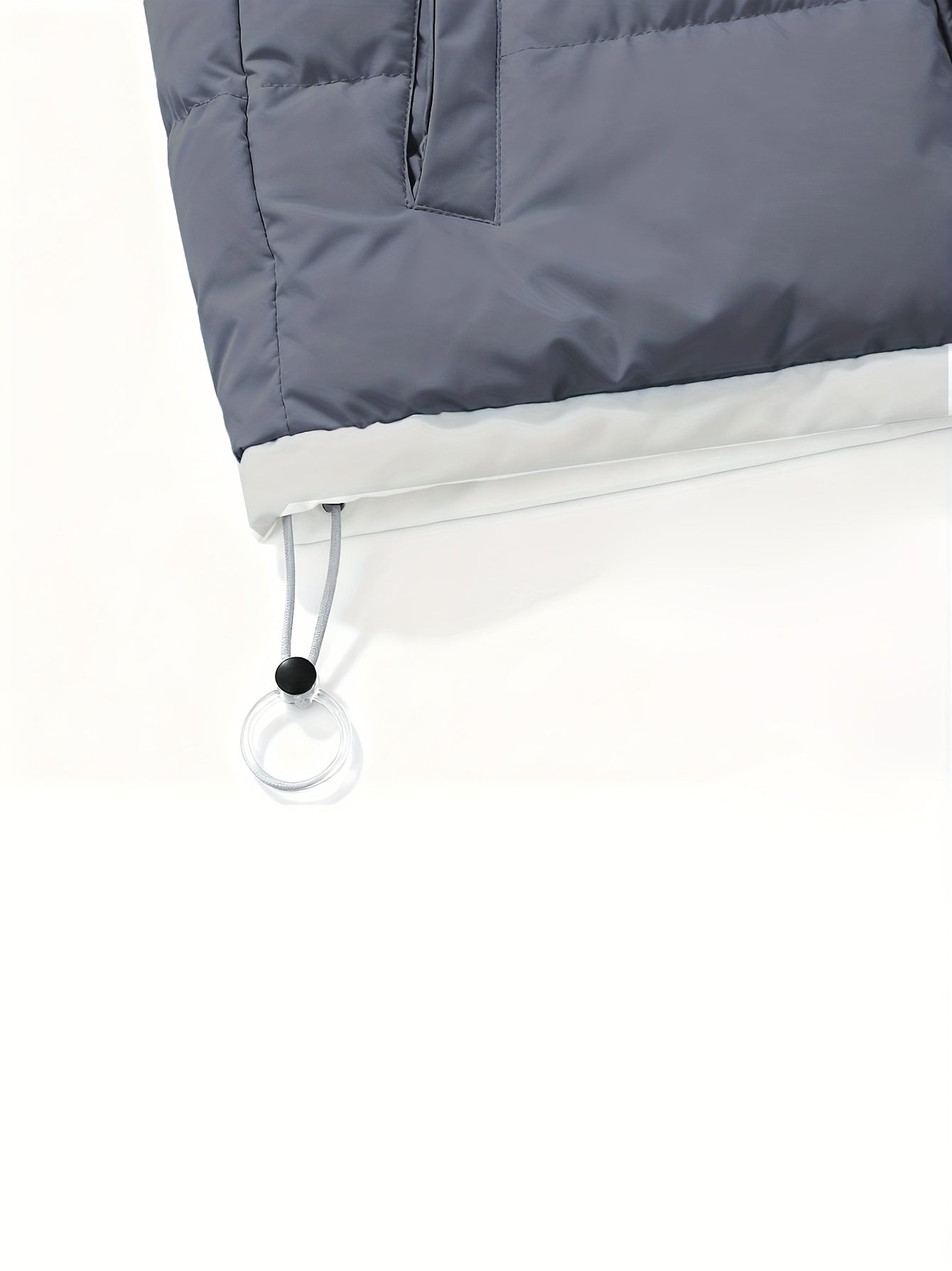 Men's Autumn and Winter Casual Fashion Faux Two-Piece Outerwear, Trendy Thickened Warm Comfortable Hooded Jacket