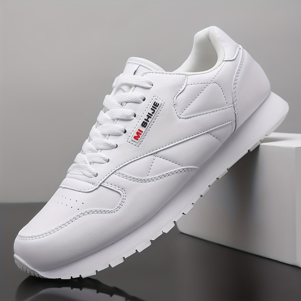 Unisex Vintage Low-Top Casual Sneakers with TPU Sole