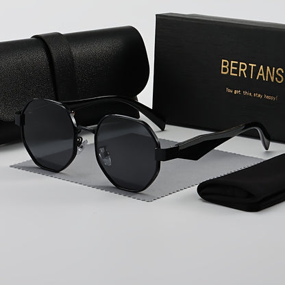 BERTANS Unisex Casual UV400 Full Rim Sunglasses Set