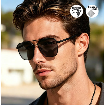Vintage Geometric UV400 Sunglasses for Men and Women