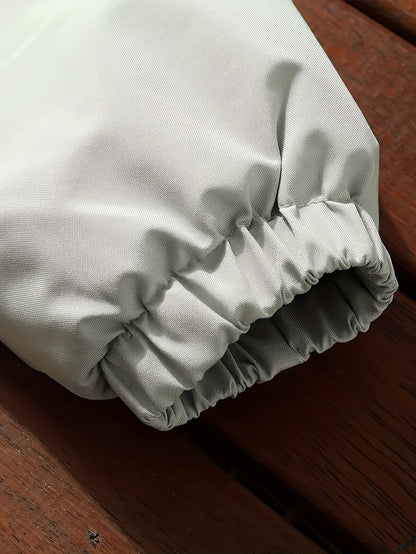 Men'S Fleece Jacket - Full-Zip Hooded Coat with Zippered Pockets, All-Season Lightweight Outerwear for Gym, Hiking, Everyday - - Easy-Care Polyester Jacket for Teens & Adults, Gym Apparel, Sporty Design, Durable Fabric, Activ