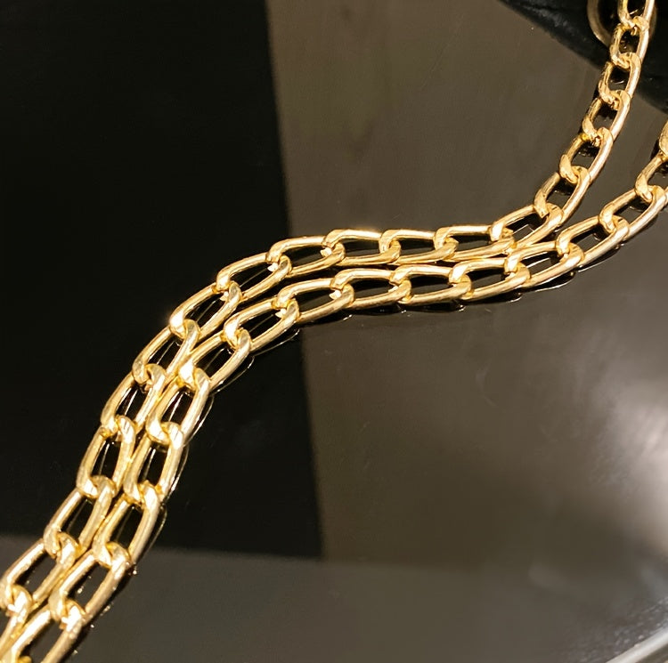 Կանացի կրծկալով պայուսակ, փայլուն քարերով կարված դրամապանակ՝ ամենօրյա օգտագործման համար