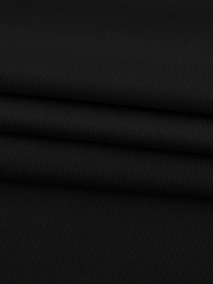 Summer Slim-Fit Stretchy Quick-Dry Running Fitness Short Sleeve Men'S High Neck Casual T-Shirt | Solid Color, Ideal for Sports and Casual Wear - ayq