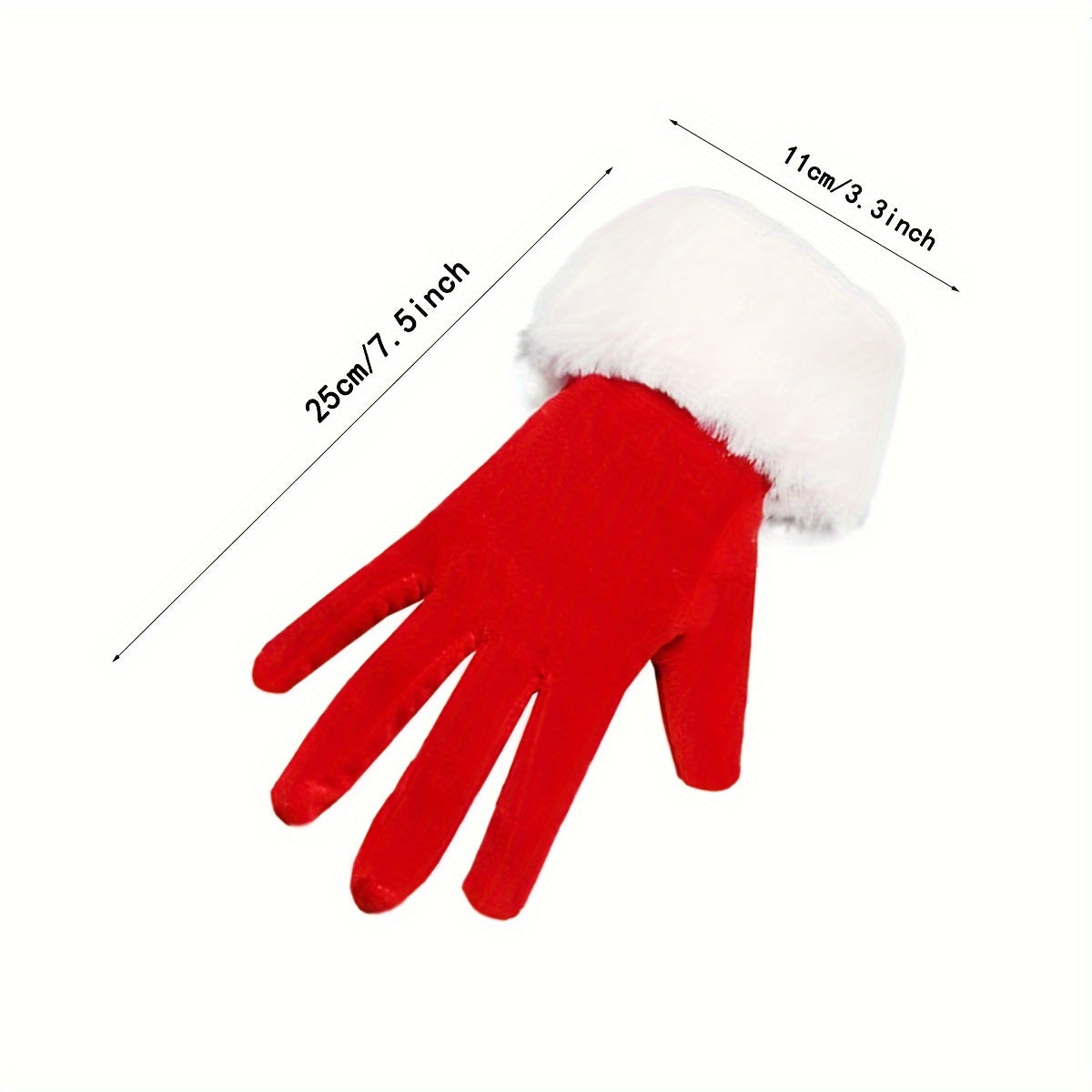 Christmas Velvet Luxury Gloves for Men and Women - Soft Warm Touchscreen Gloves, Suitable for Cold Weather, Outdoor Activities, Driving Warm Winter Gloves - Ideal Christmas, Valentine'S Day Gift, Christmas Glove, Glove, Elega