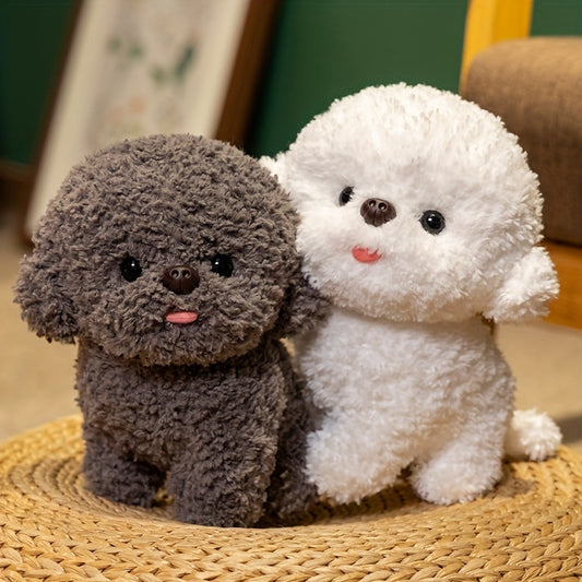 Creative Plush Toys, Adorable Teddy Bears Available in Two Colors, Perfect Gift, Non-Electric