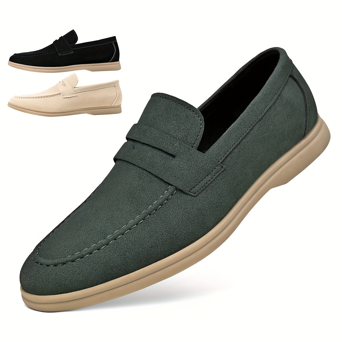 Men's Slip-On Loafers - Stylish, Comfortable All-Season Shoes
