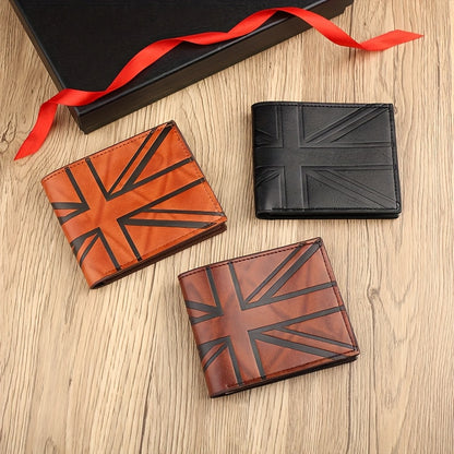 Zuolaiwt European And American Retro Short Wallet for Men with a Large Capacity Coin Purse And Multiple Card Slots