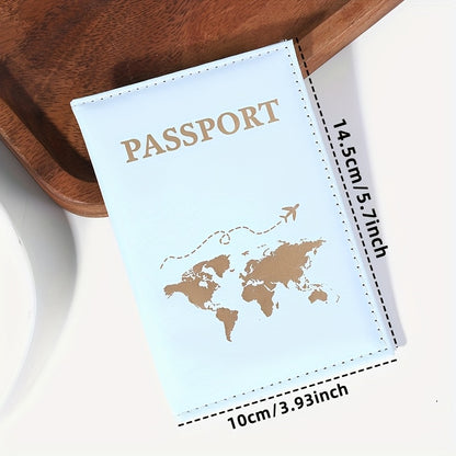 1 հատ Բազմաֆունկցիոնալ քարտեզ Ճանապարհորդական անձնագրի պատյան, անձնագրային պաշտպանիչ պատյան, ճամփորդական վարկային քարտի կափարիչ, նույնականացման քարտ և փաստաթղթի անձնագրի պաշտպանիչ պատյան