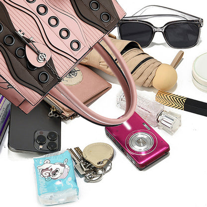 Women's Elegant PU Leather Single-Shoulder Crossbody Bag