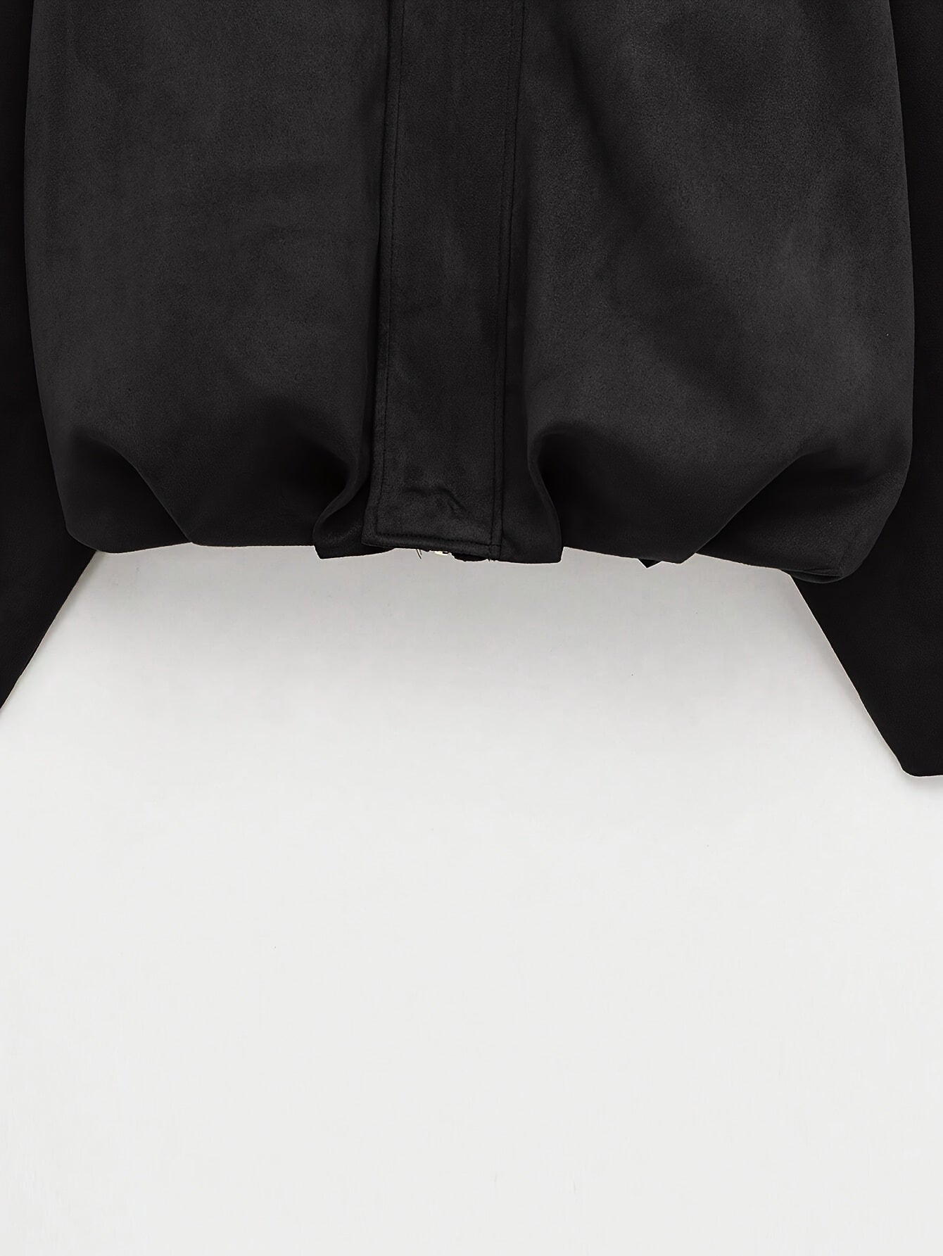 Կանացի վինտաժային բոմբեր բաճկոն - ազատ չափի երկար թևքով, կայծակաճարմանդով և իջեցված ուսերով, շագանակագույն առօրյա վերնազգեստ աշուն/ձմեռ համար, չձգվող գործվածք, իդեալական է առօրյա հագուստի համար, աշուն-ձմեռ բաճկոն | Վինտաժային բոմբեր ոճ | Zipp