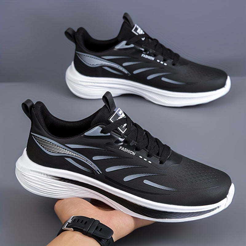 Men'S Running Shoes Designed for Both Road And Trail Use, Featuring Lightweight, Breathable, And Soft Materials with Shock-Absorbing Soles. Ideal for Marathons, Hiking, Cycling, Gym Workouts, And Everyday Wear - ayq