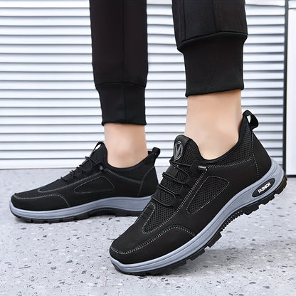 NeoFlex Men'S Breathable Running Shoes - Elastic Weave Upper  Cloud Cushion Technology, Lightweight Low-Top Design for Gym, Workout, Streetwear - All-Season Comfort, Gym Footwear, Sleek Sporty Look, Durable Rubber Sole