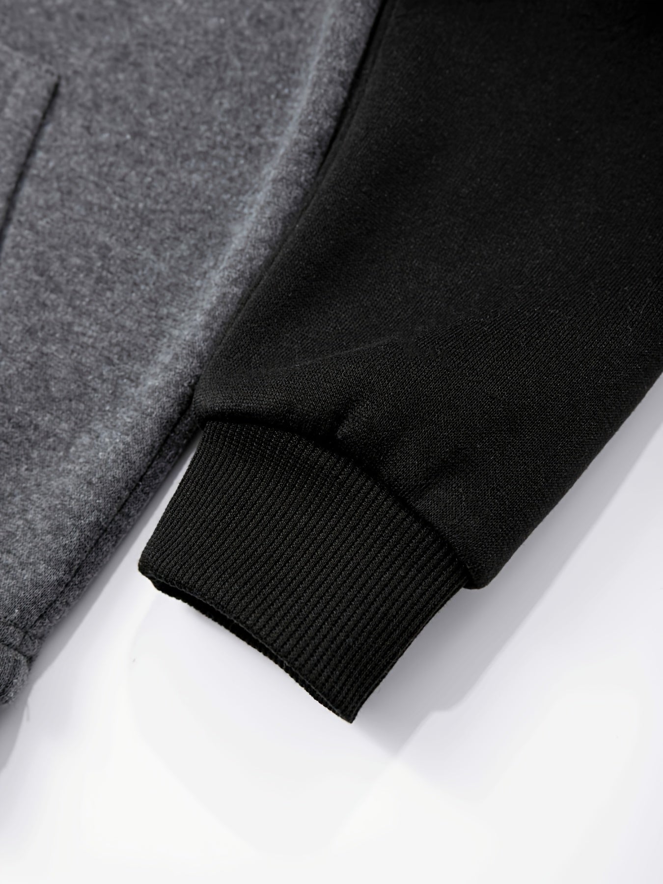 2pcs Boys' Oversized Hooded Sweatsuit & Jogger Pants Set with Letter Print - Beige & Brown Casual Winter Outfits, Thick Warm Fabric, Machine Washable, Pockets, Elastic Waist & Cuffed Hem for Play & Casual Attire - Ideal for L