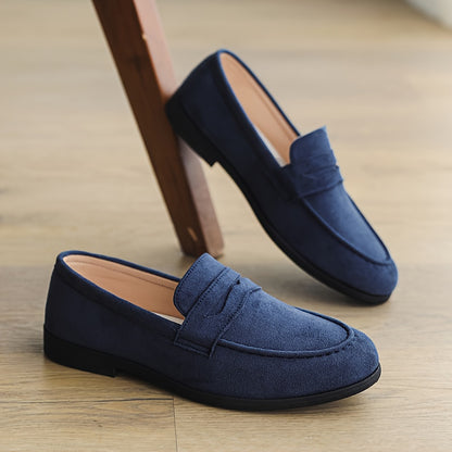 Men's British-Style Slip-On Loafers for Casual & Business