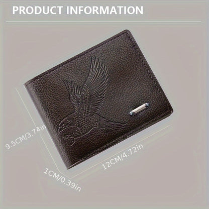 New Men's wallet with multiple card slots, fashionable business short wallet directly supplied by JIANGBAO factory