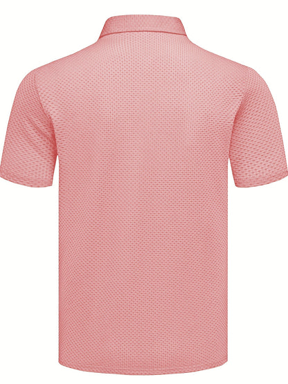 S144 Ankle Sprain Horse Print Golf Knitted Men'S Polo - ayq