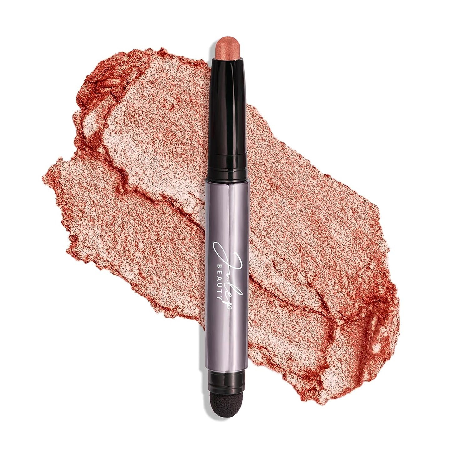 Julep Eyeshadow 101 Crème-To-Powder Waterproof Shadow Stick – Champagne Shimmer – Long-Lasting, Crease-Proof, Medium Golden-Beige Shimmer Cream Eyeshadow with Built-In Smudger