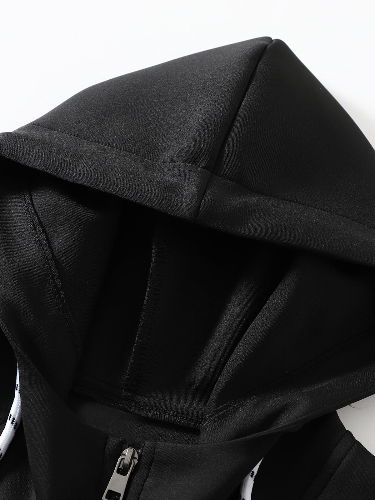 Men's Hooded Color-Block Jacket for Fall and Winter