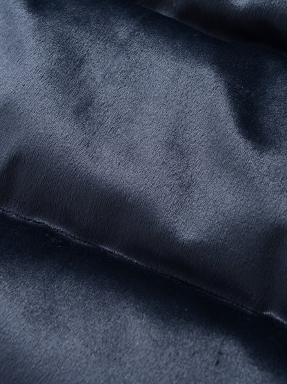 Men's Insulated Winter Jacket with Removable Hood & Thickened Lining - Dark Green/Black Color-Block Design, Zippered Pockets, Full-Zip Closure, Polyester Shell & Insulation for Casual Outdoor & Casual Attire - Cold Weather Co