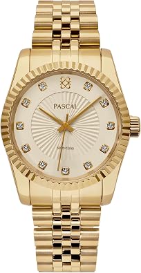 PASCAL Timeless Classic Ադամանդե Շվեյցարական Քվարցային Տղամարդկանց Ժամացույց