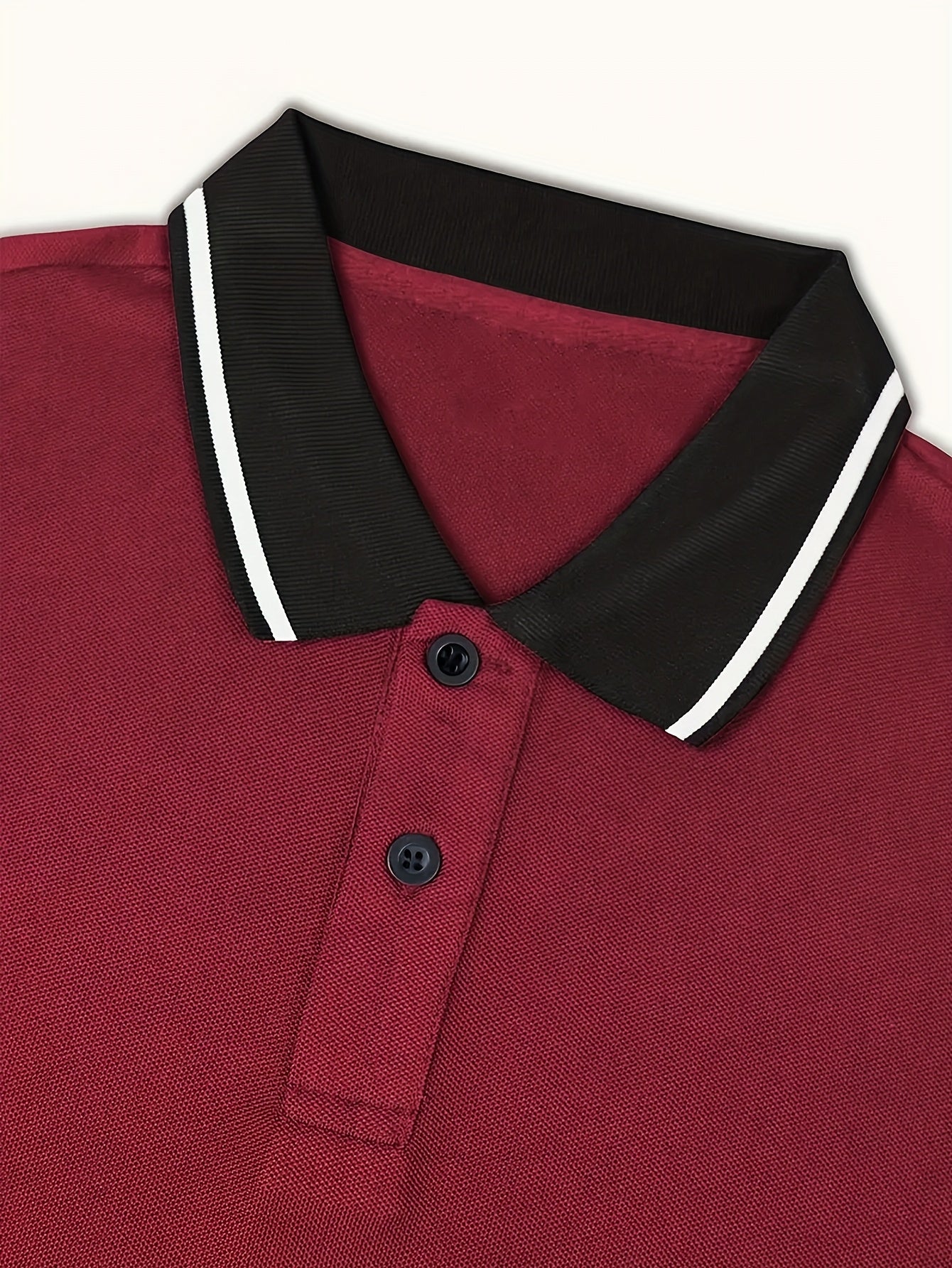 A Breathable And Fitted Golf Shirt, Men'S Casual V-Neck Short-Sleeve T-Shirt, Summer Men'S Apparel - ayq