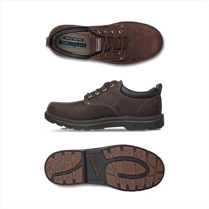 Skechers Men's Smooth Toe Oxford Dress Shoes