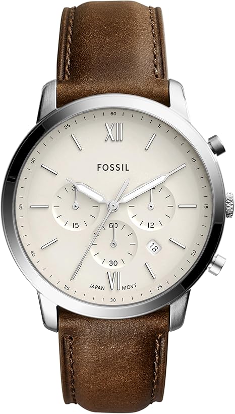 Fossil Men's Neutra Quartz Stainless Steel Chronograph Watch