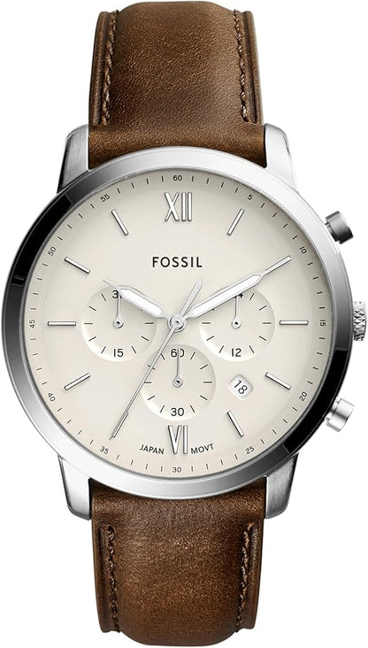 Fossil Men's Neutra Quartz Stainless Steel Chronograph Watch