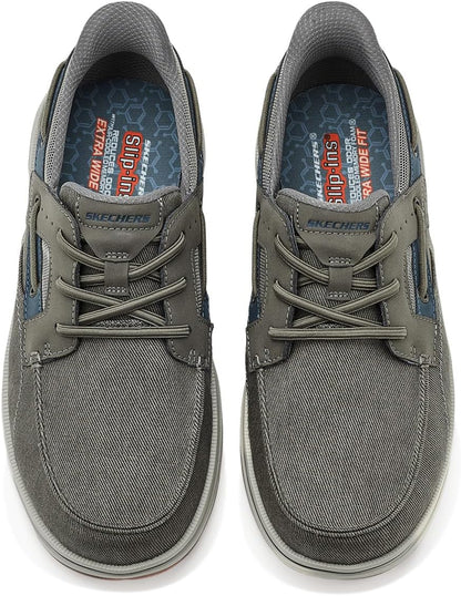 Skechers Mens Troutt Davey Vegan Slip-On Sneakers
